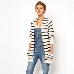 Free people north beach cardigan large